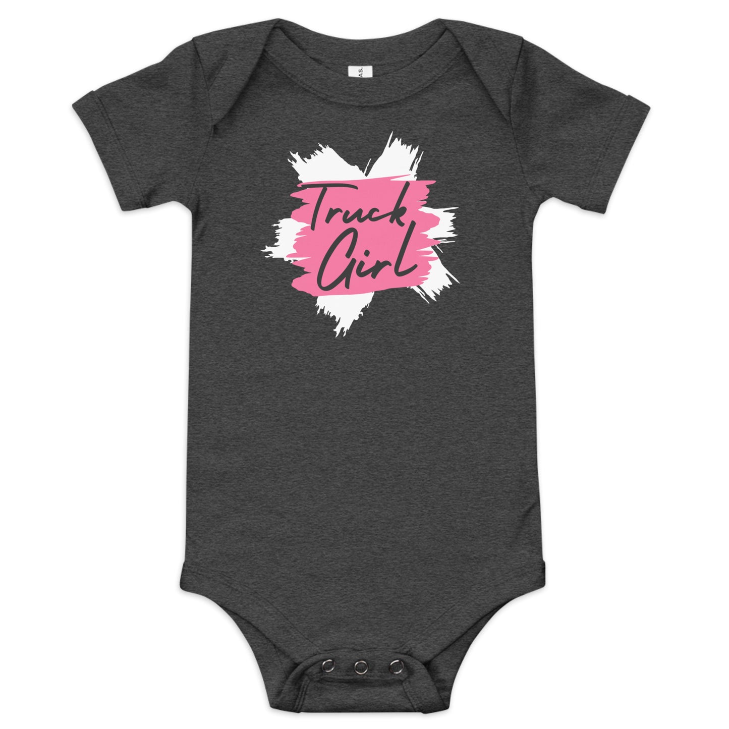 Truck Girl Baby Onesie