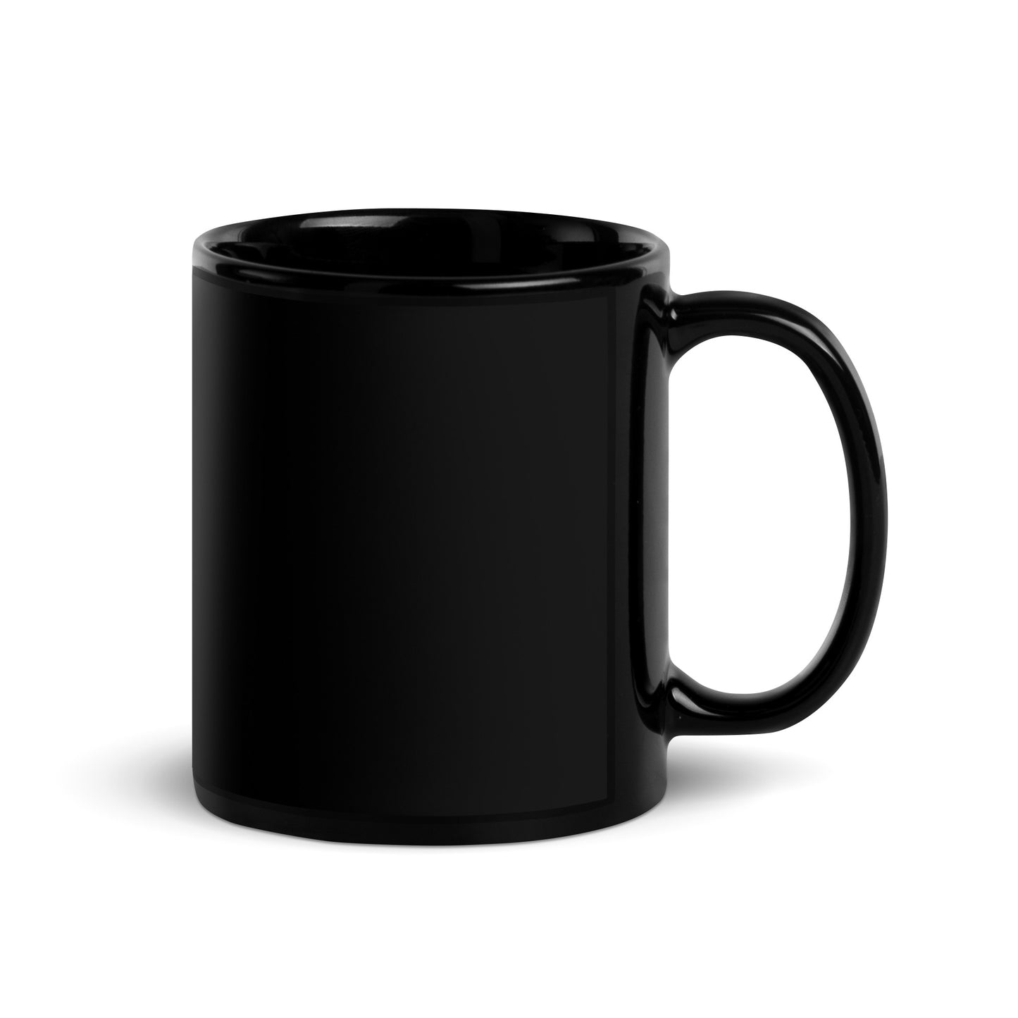 Big Spence Black Glossy Mug