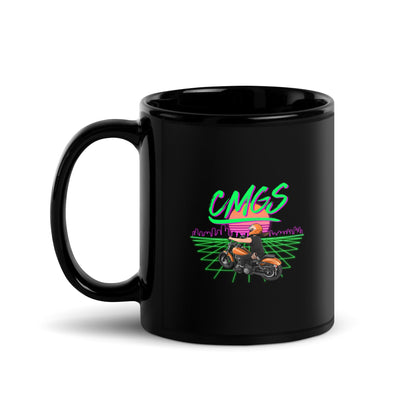 CMGS Black Glossy Mug