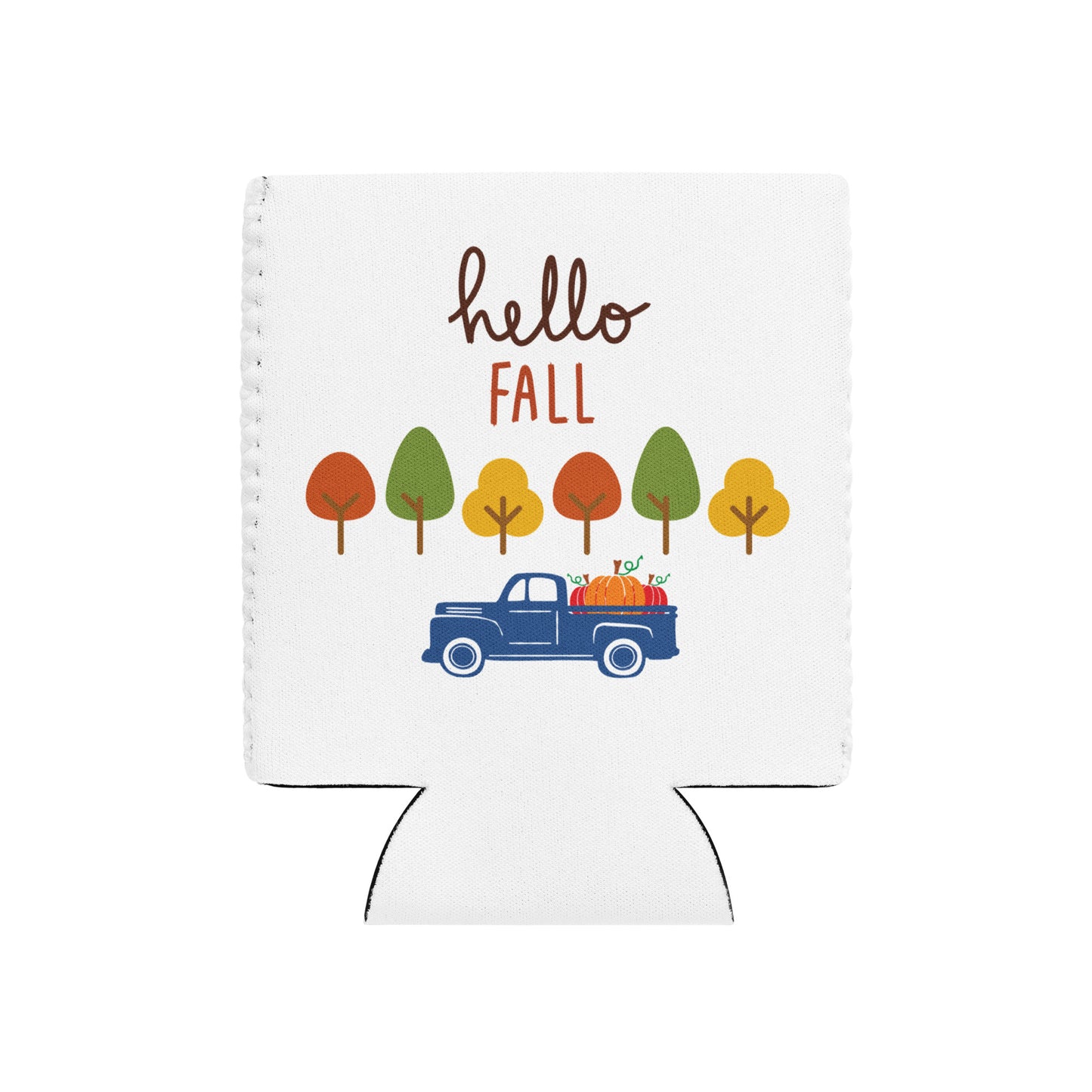 Hello Fall Can Cooler