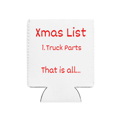 Xmas List Can Cooler