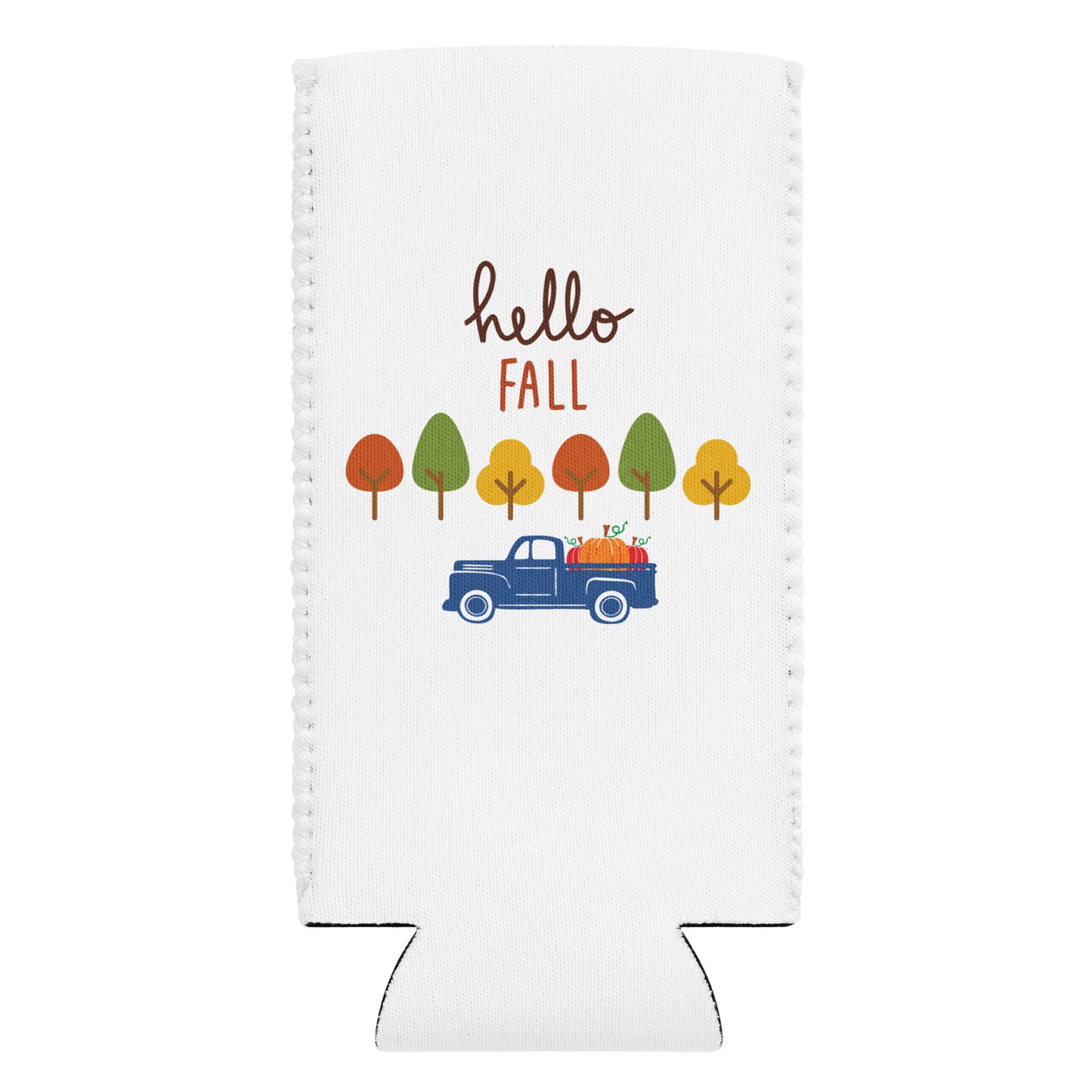 Hello Fall Can Cooler