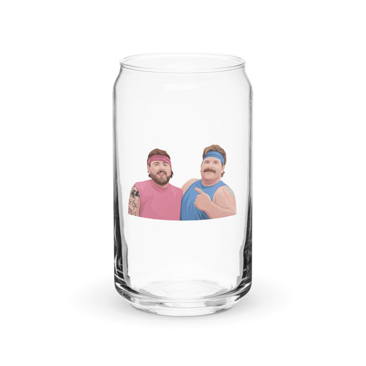 Gender Reveal Can-shaped Glass