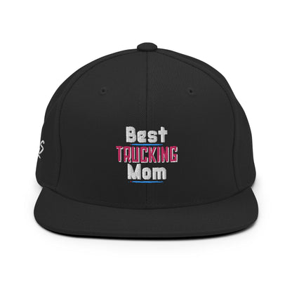 Best Trucking Mom Snapback Hat