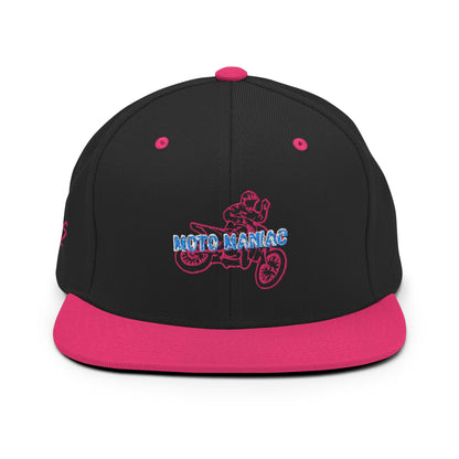 Moto Maniac Snapback Hat