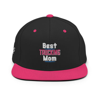 Best Trucking Mom Snapback Hat