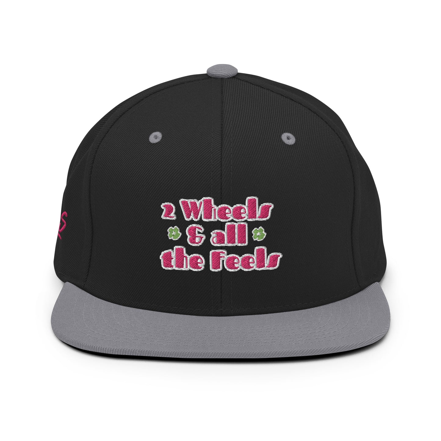 2 Wheels & All The Feels Snapback Hat