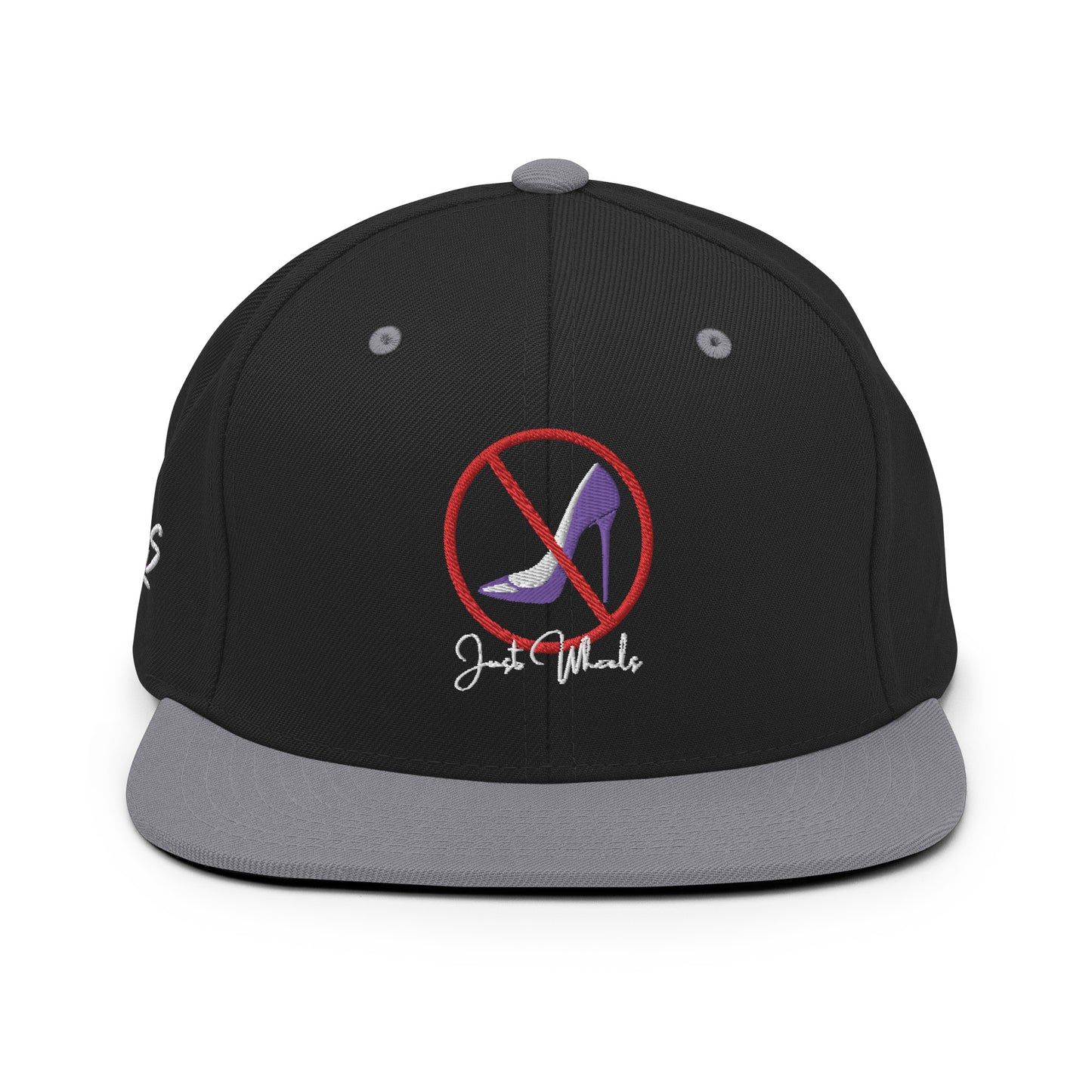 No Heels Just Wheels Snapback Hat