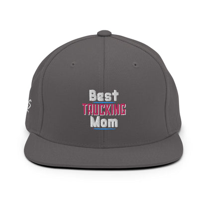 Best Trucking Mom Snapback Hat