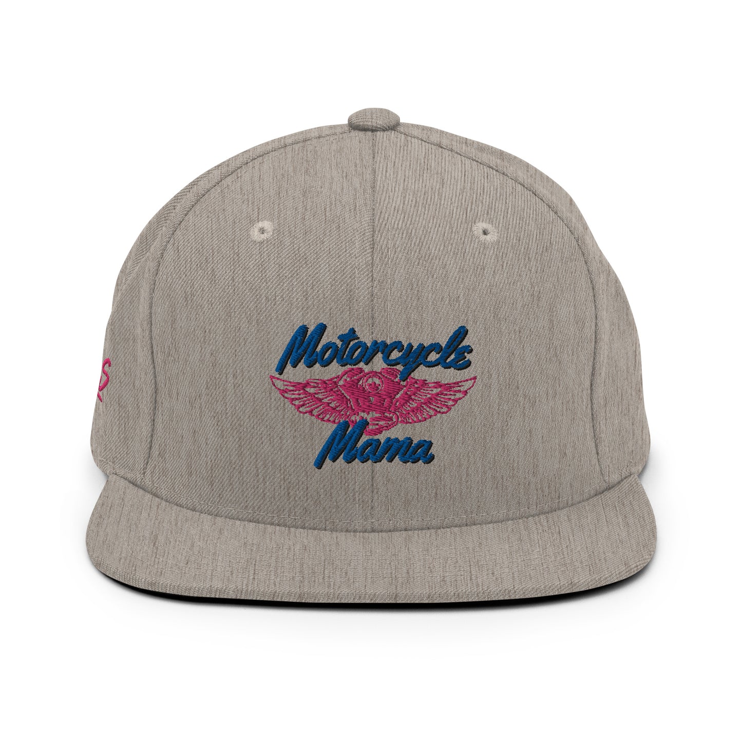 Motorcycle Mama Snapback Hat