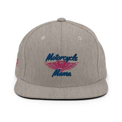Motorcycle Mama Snapback Hat