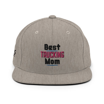 Best Trucking Mom Snapback Hat