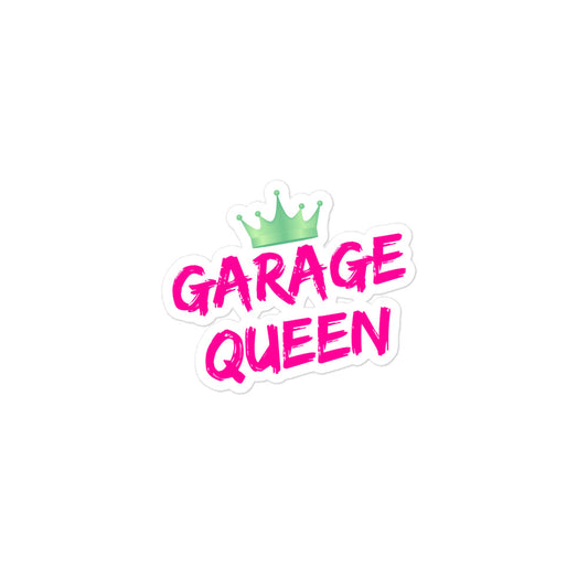 Garage Queen Kiss-Cut Stickers