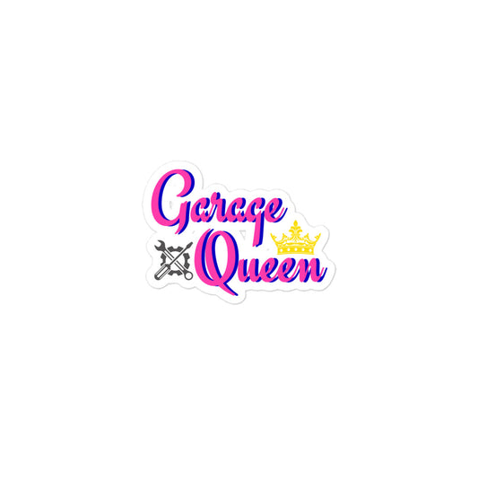 Garage Queen Kiss-Cut Stickers