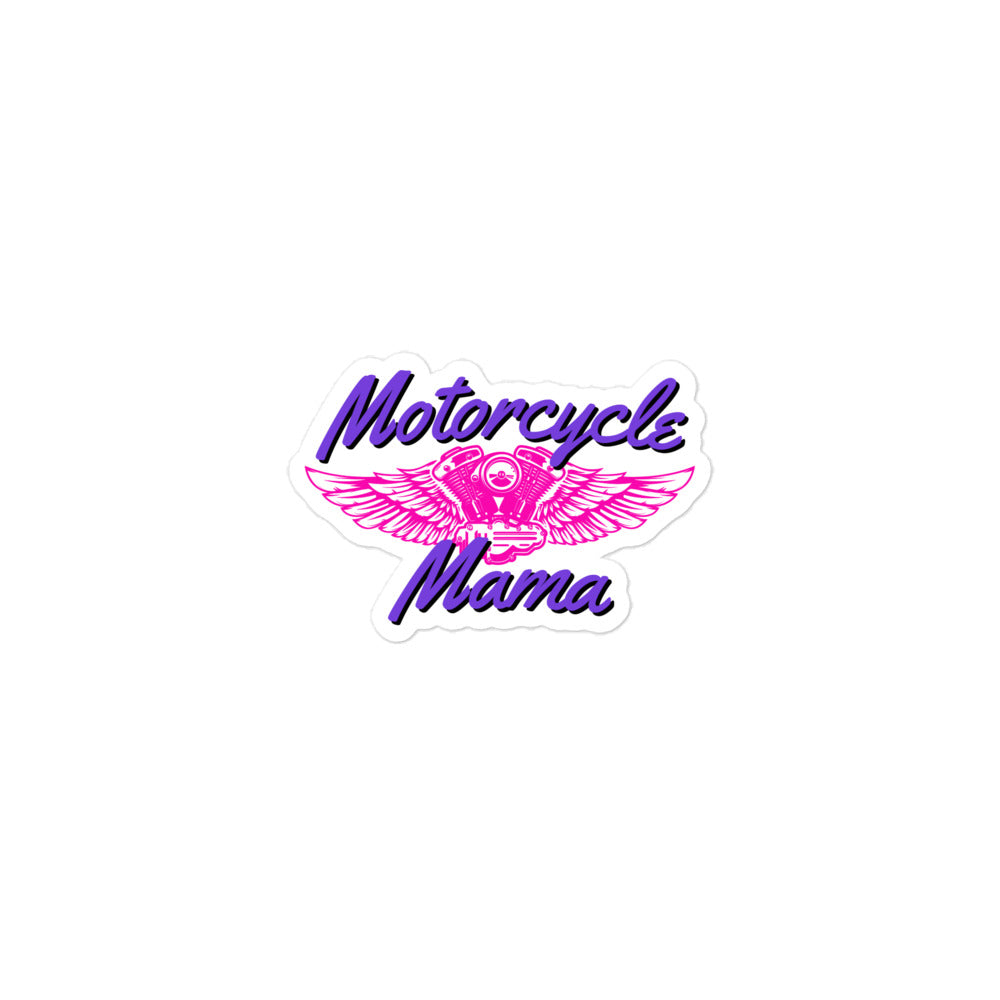 Motorcycle Mama Kiss-Cut Stickers
