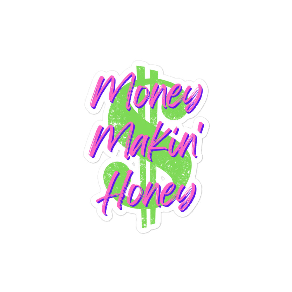 Money Makin' Honey Kiss-Cut Stickers