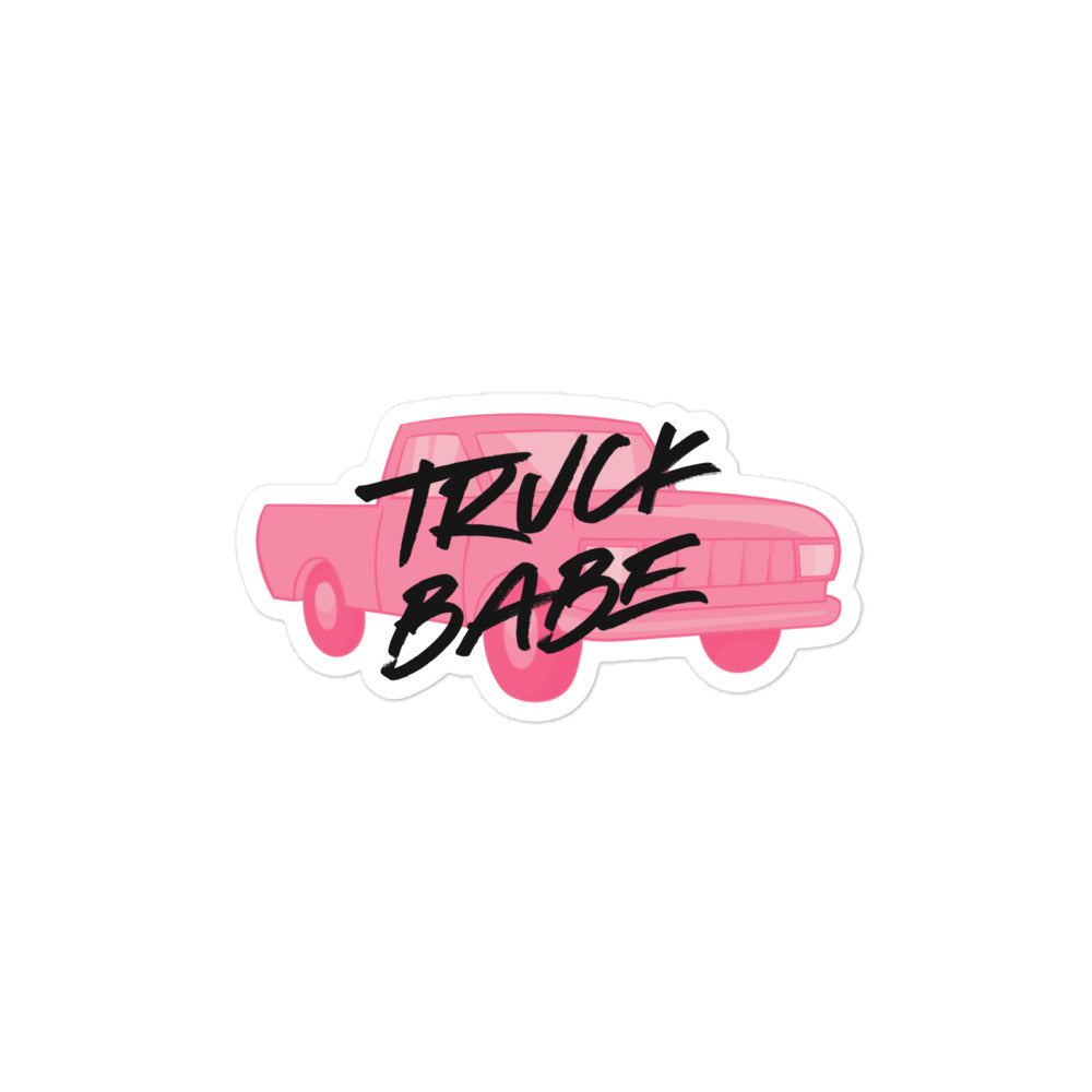 Truck Babe Kiss-Cut Stickers