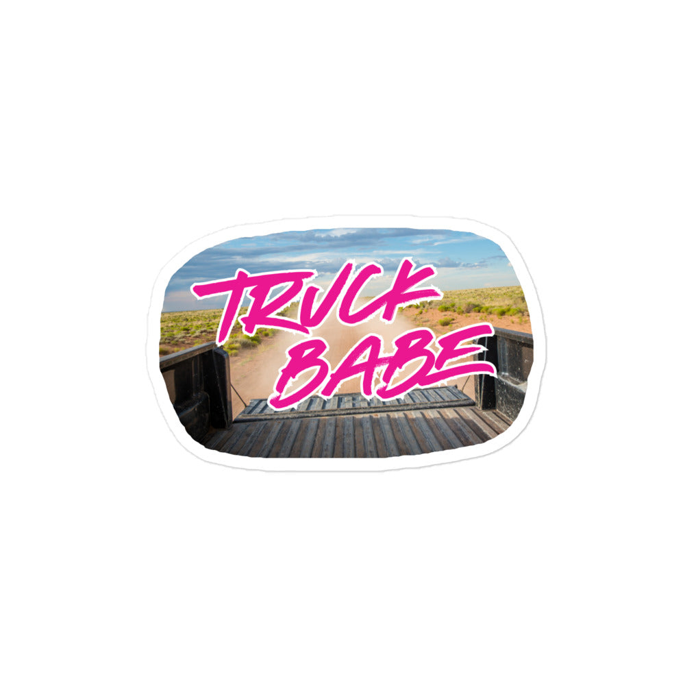 Truck Babe Kiss-Cut Stickers