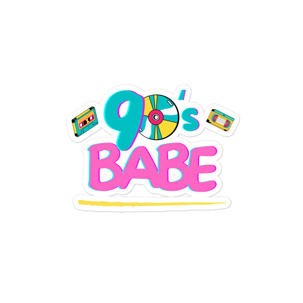 90's Babe Kiss-Cut Stickers