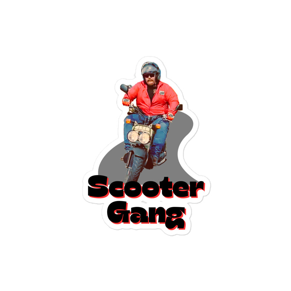 Scooter Gang Kiss-Cut Stickers