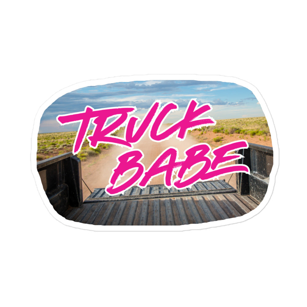 Truck Babe Kiss-Cut Stickers