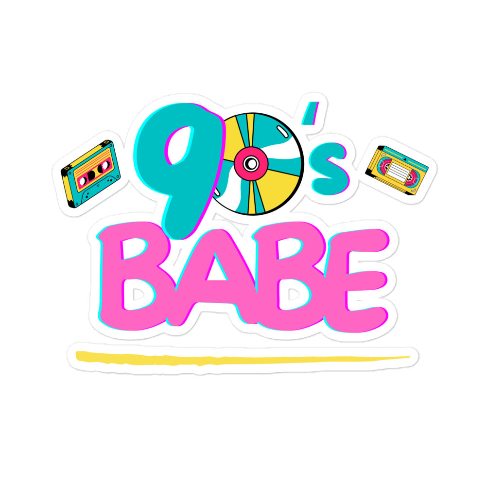 90's Babe Kiss-Cut Stickers