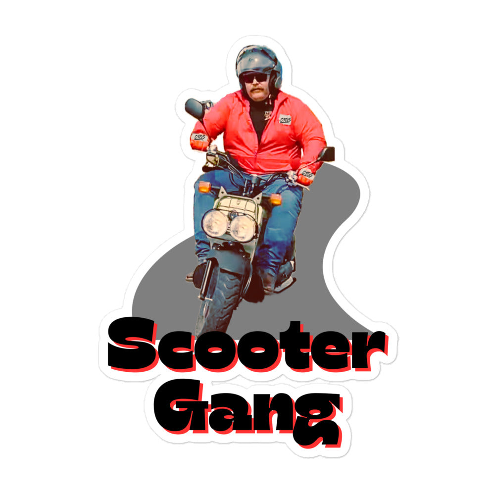 Scooter Gang Kiss-Cut Stickers