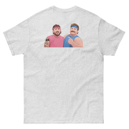 Gender Reveal Wrestlers- Back Design Unisex Heavy Classic Tee