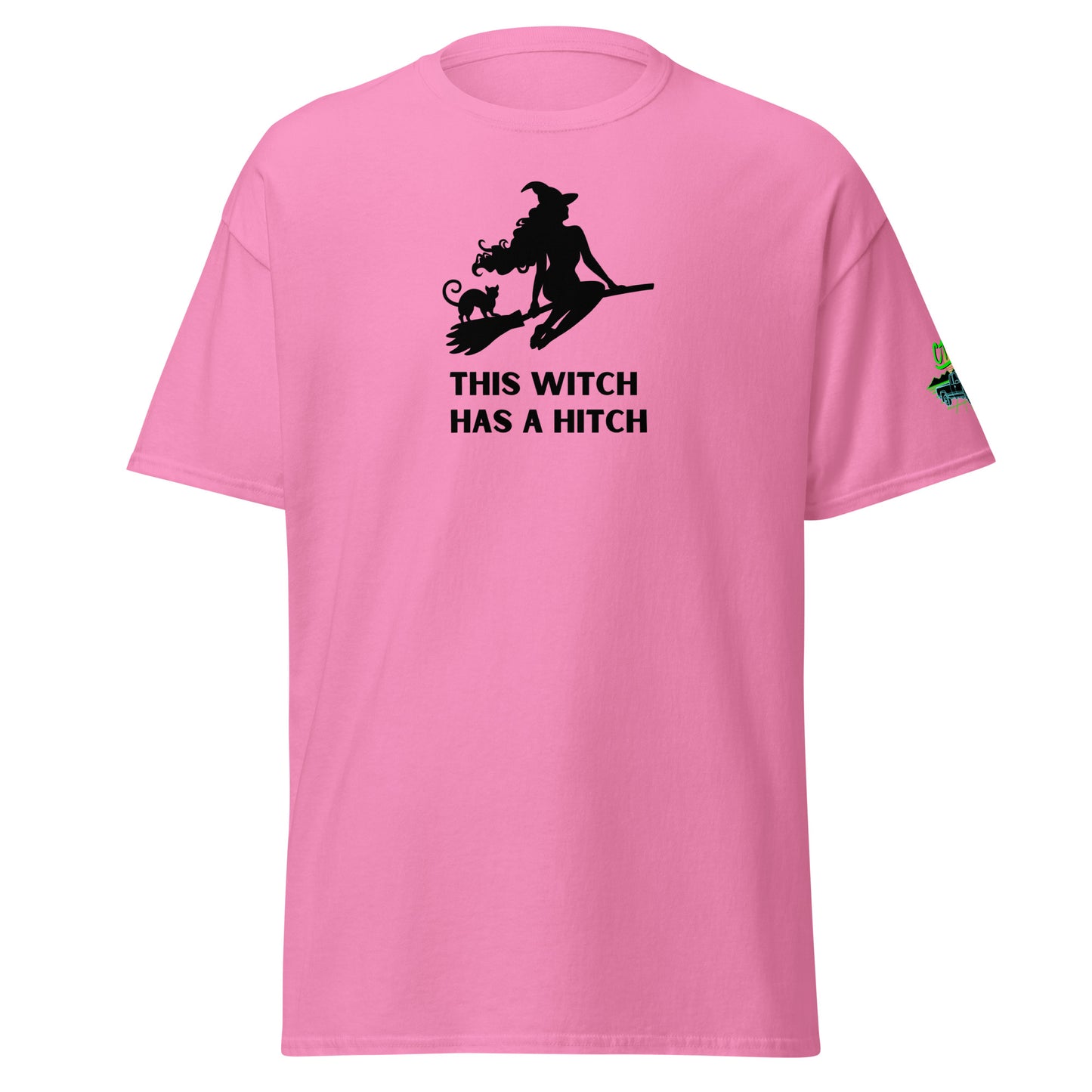 This Witch Has A Hitch Unisex Heavy Classic Tee