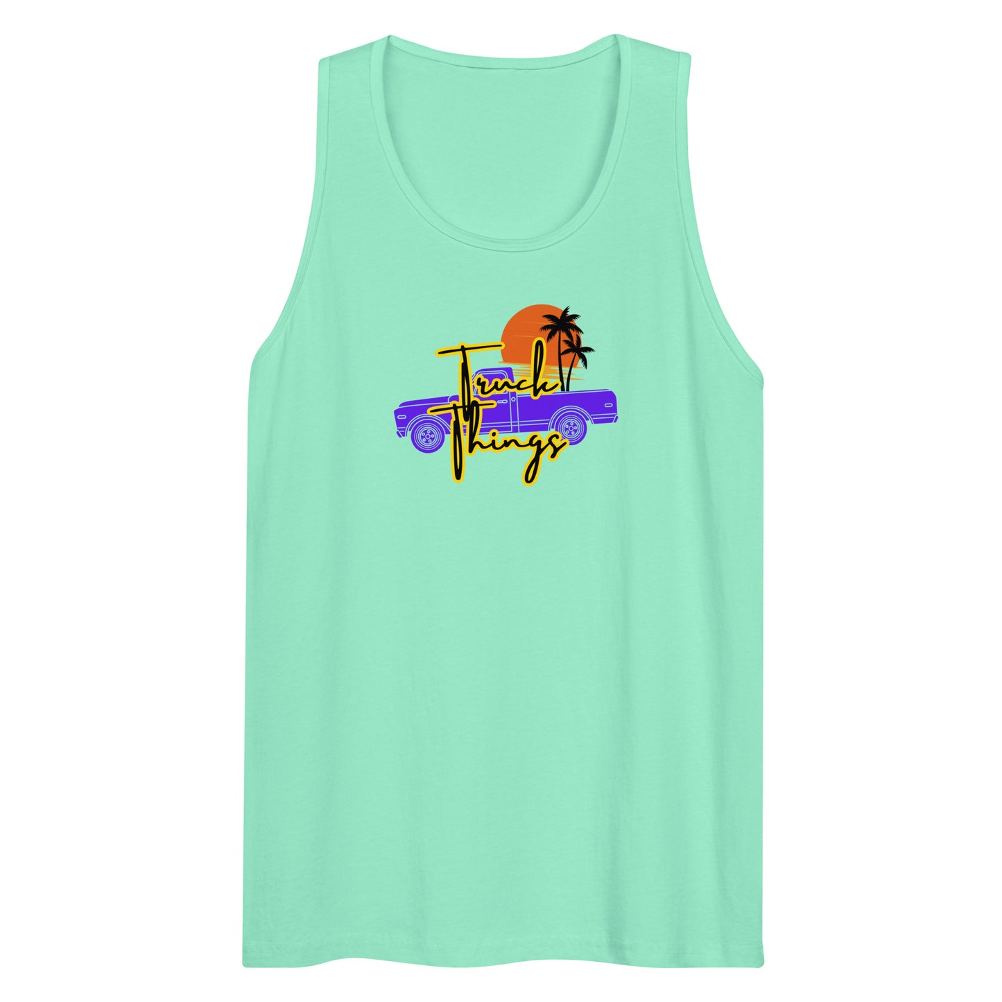 Truck Things Unisex Premium Tank Top