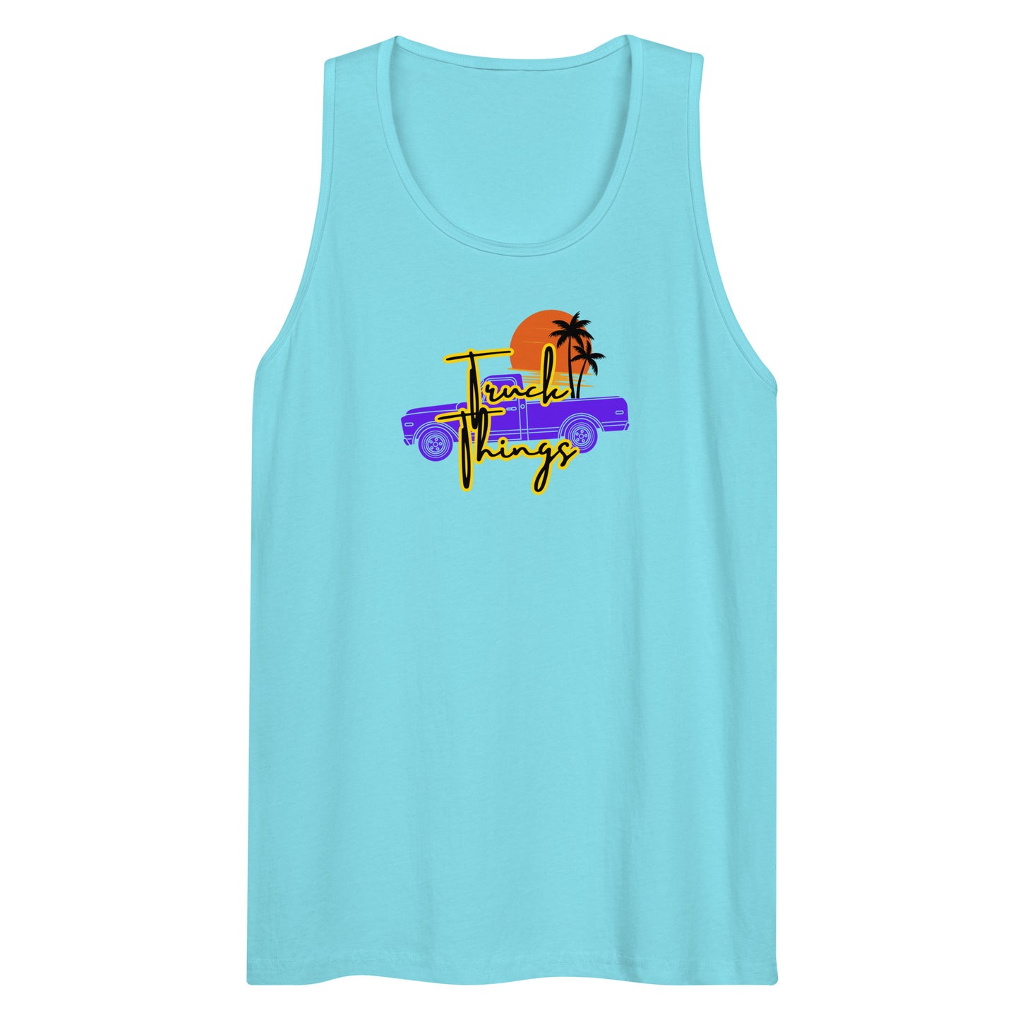 Truck Things Unisex Premium Tank Top