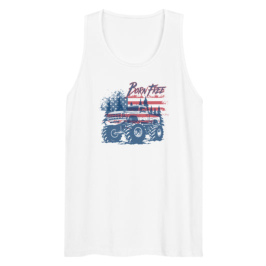 Born Free Unisex Premium Tank Top