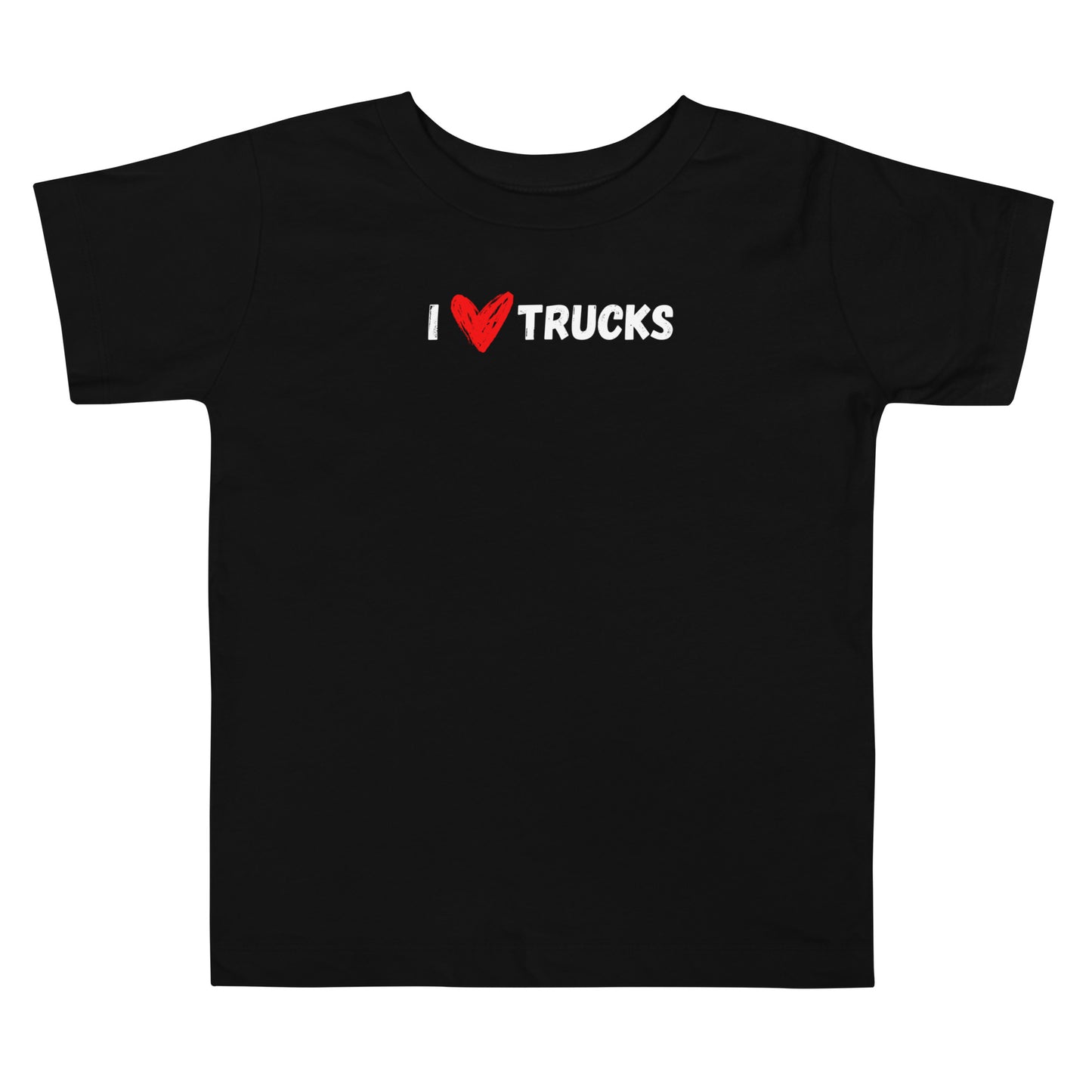 I Heart Trucks Toddler Short Sleeve Tee