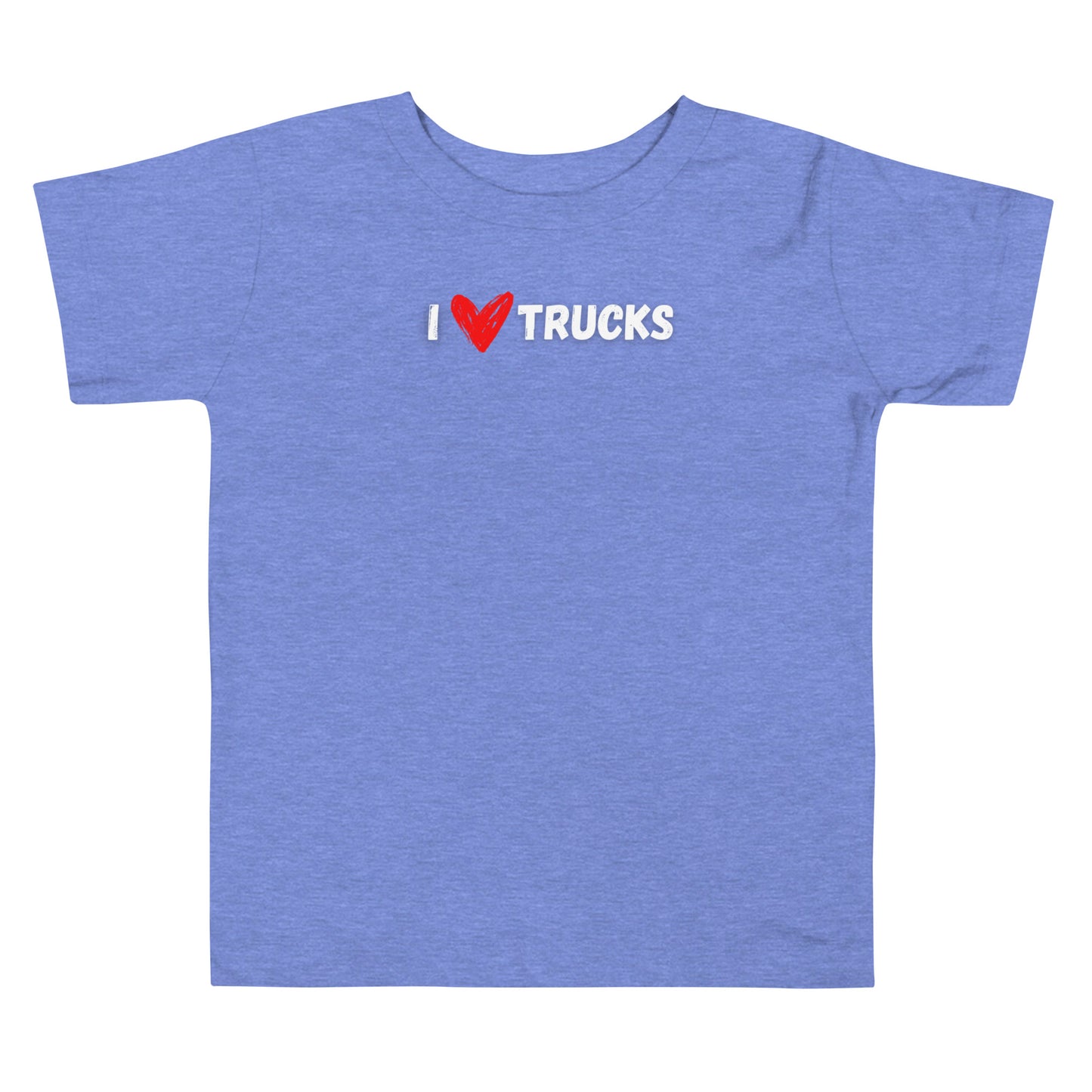 I Heart Trucks Toddler Short Sleeve Tee