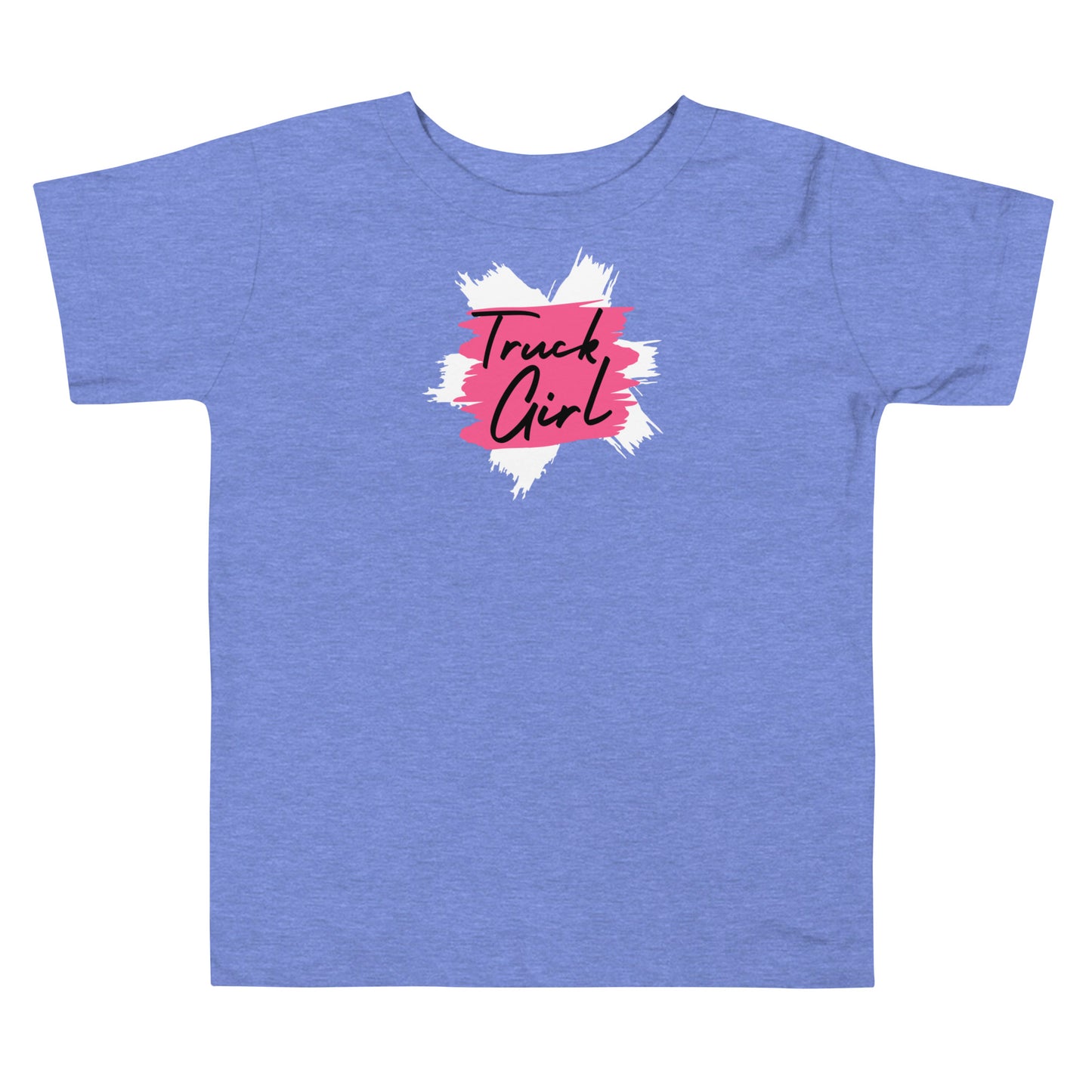 Truck Girl Toddler Short Sleeve Tee