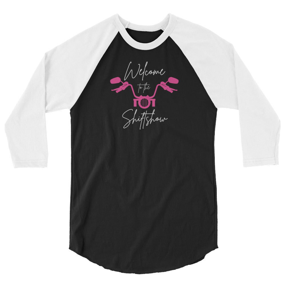 Welcome To The Shiftshow 3/4 Sleeve Raglan Shirt