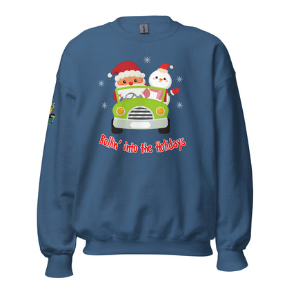 Rollin' Into The Holidays Unisex Sweatshirt