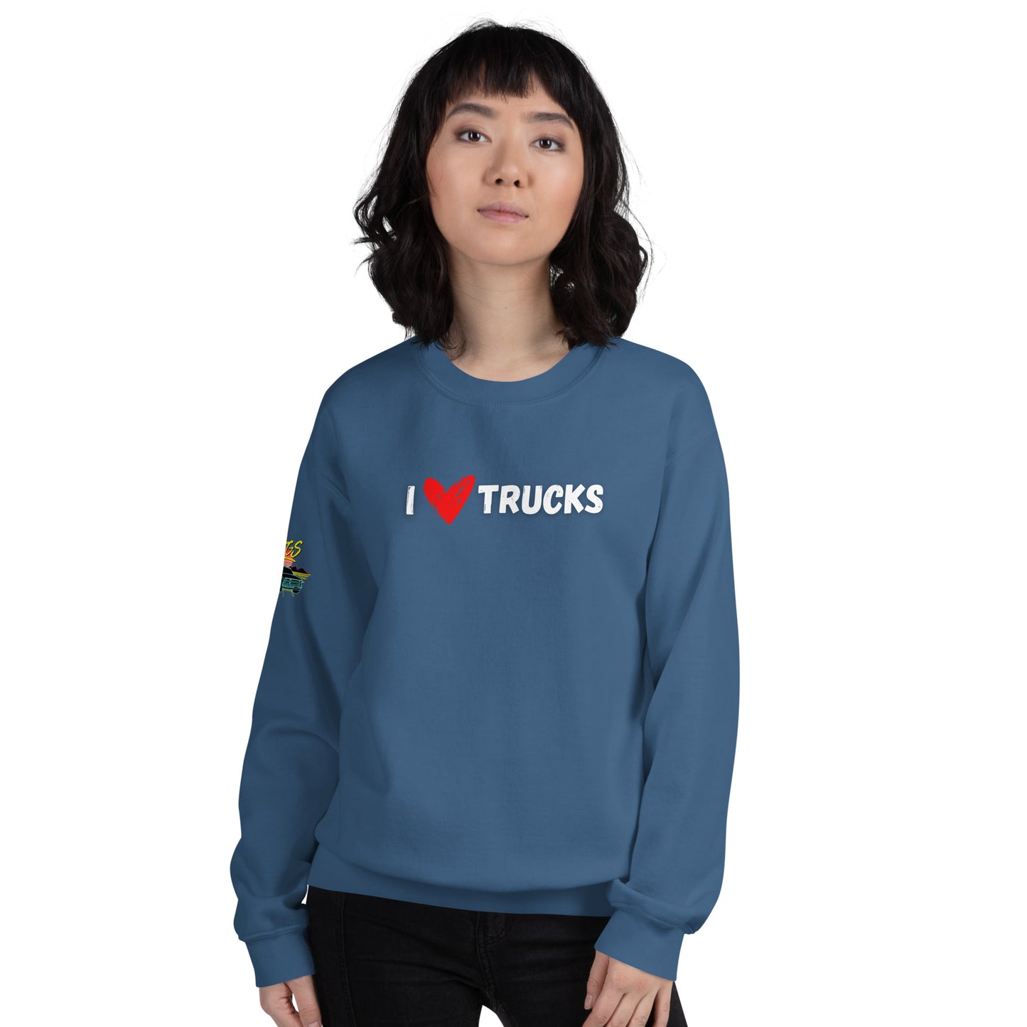 I Heart Trucks Unisex Sweatshirt