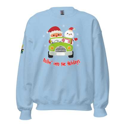 Rollin' Into The Holidays Unisex Sweatshirt