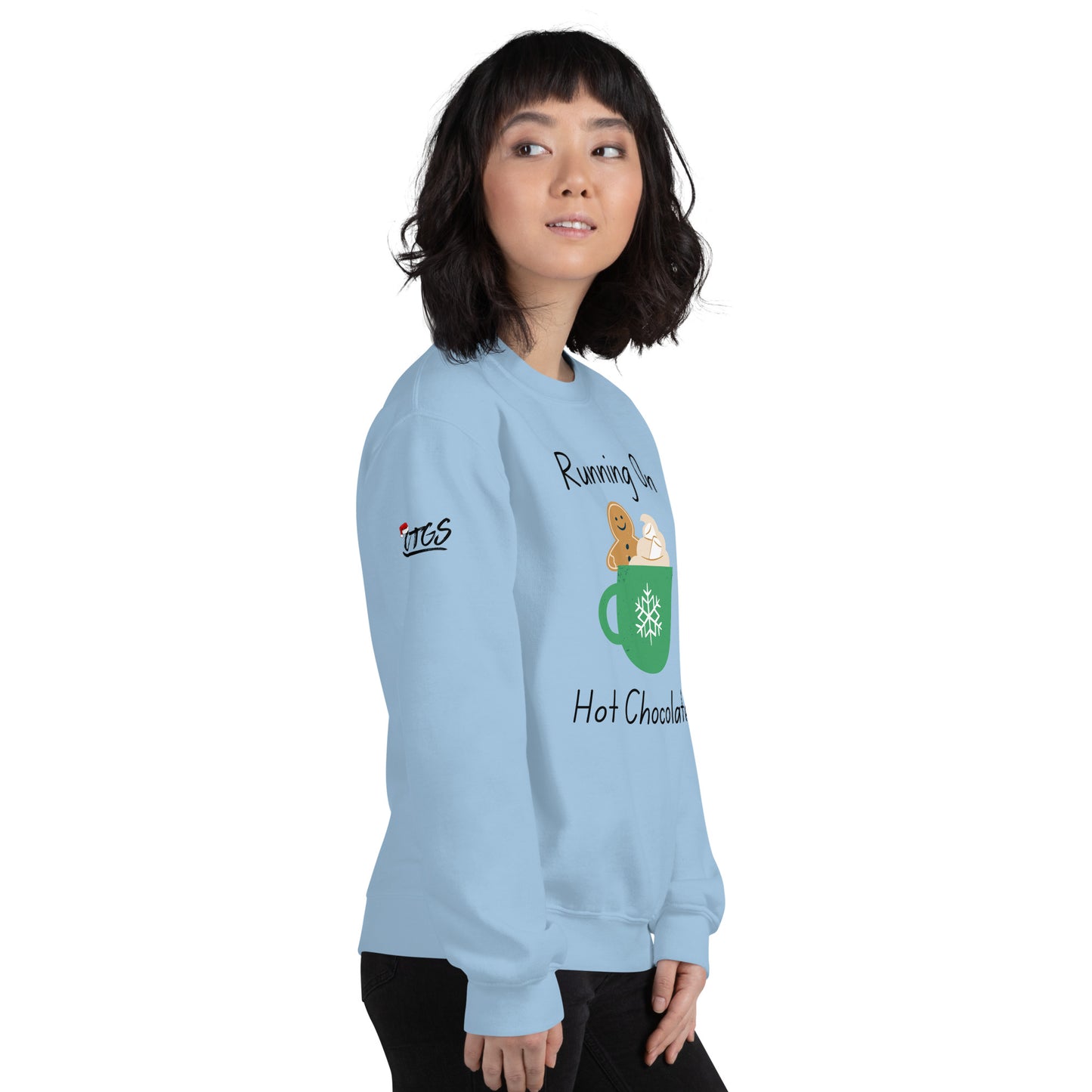 Running On Hot Chocolate Unisex Sweatshirt