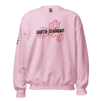 Moto Maniac Unisex Sweatshirt