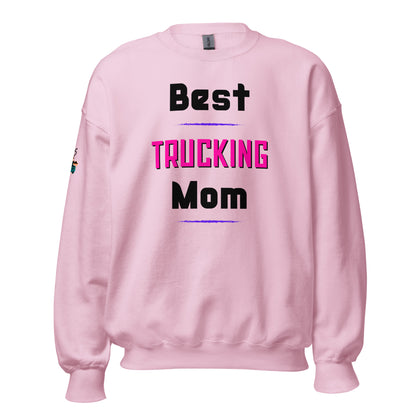 Best Trucking Mom Unisex Sweatshirt