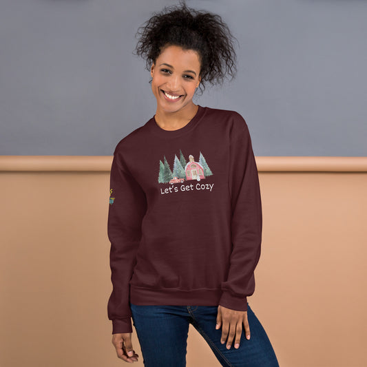 Let's Get Cozy Unisex Sweatshirt