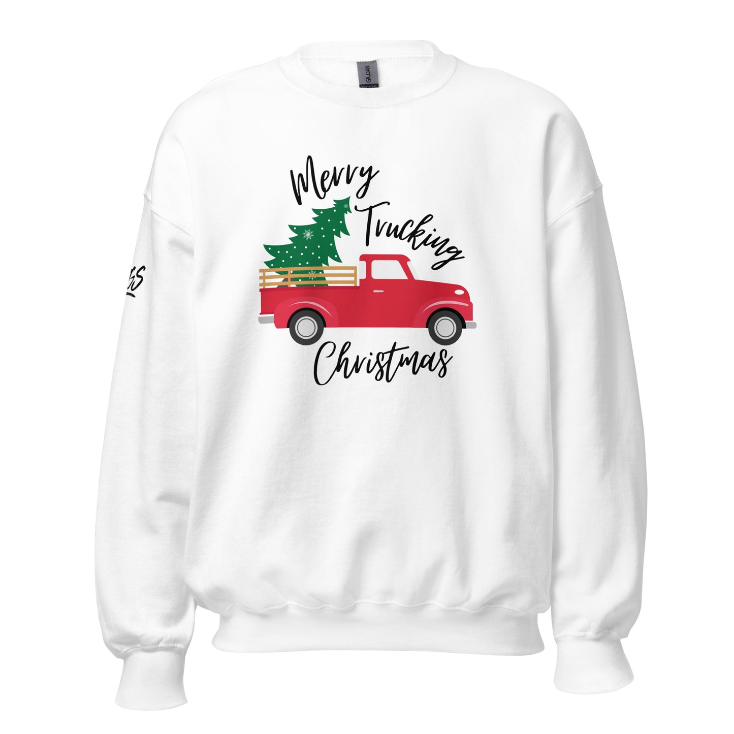 Merry Trucking Christmas Unisex Sweatshirt