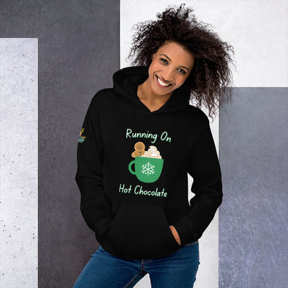 Running On Hot Chocolate Unisex Hoodie