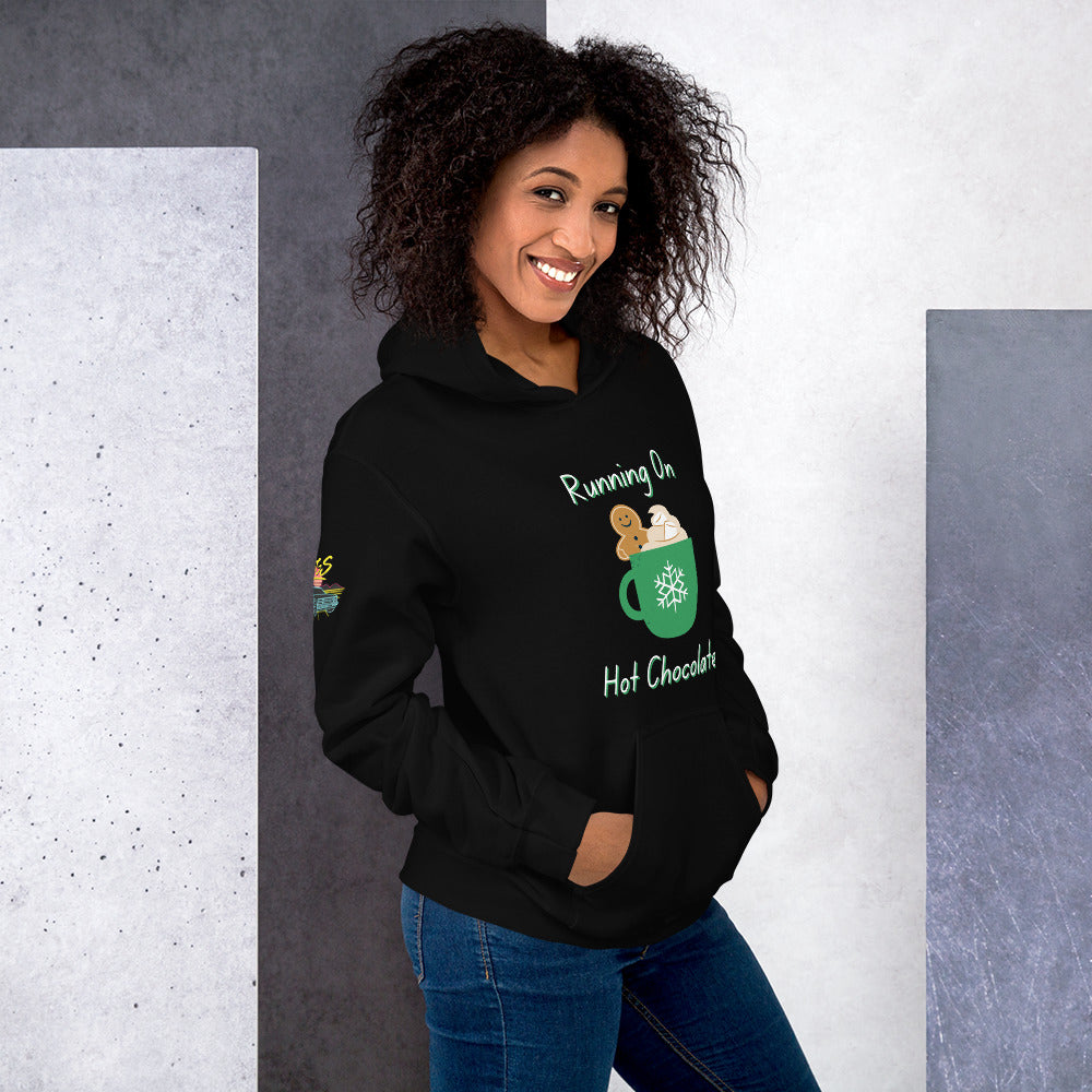 Running On Hot Chocolate Unisex Hoodie