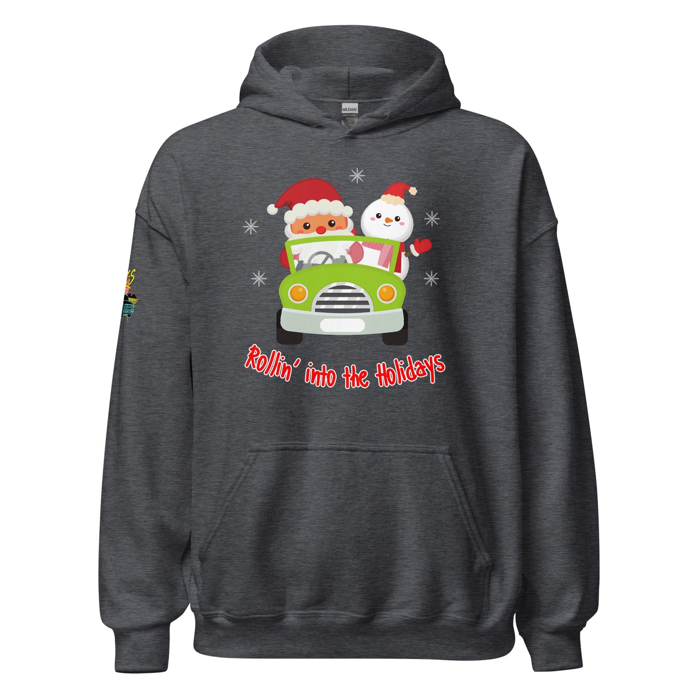 Rollin' Into The Holidays Unisex Hoodie