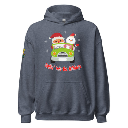 Rollin' Into The Holidays Unisex Hoodie