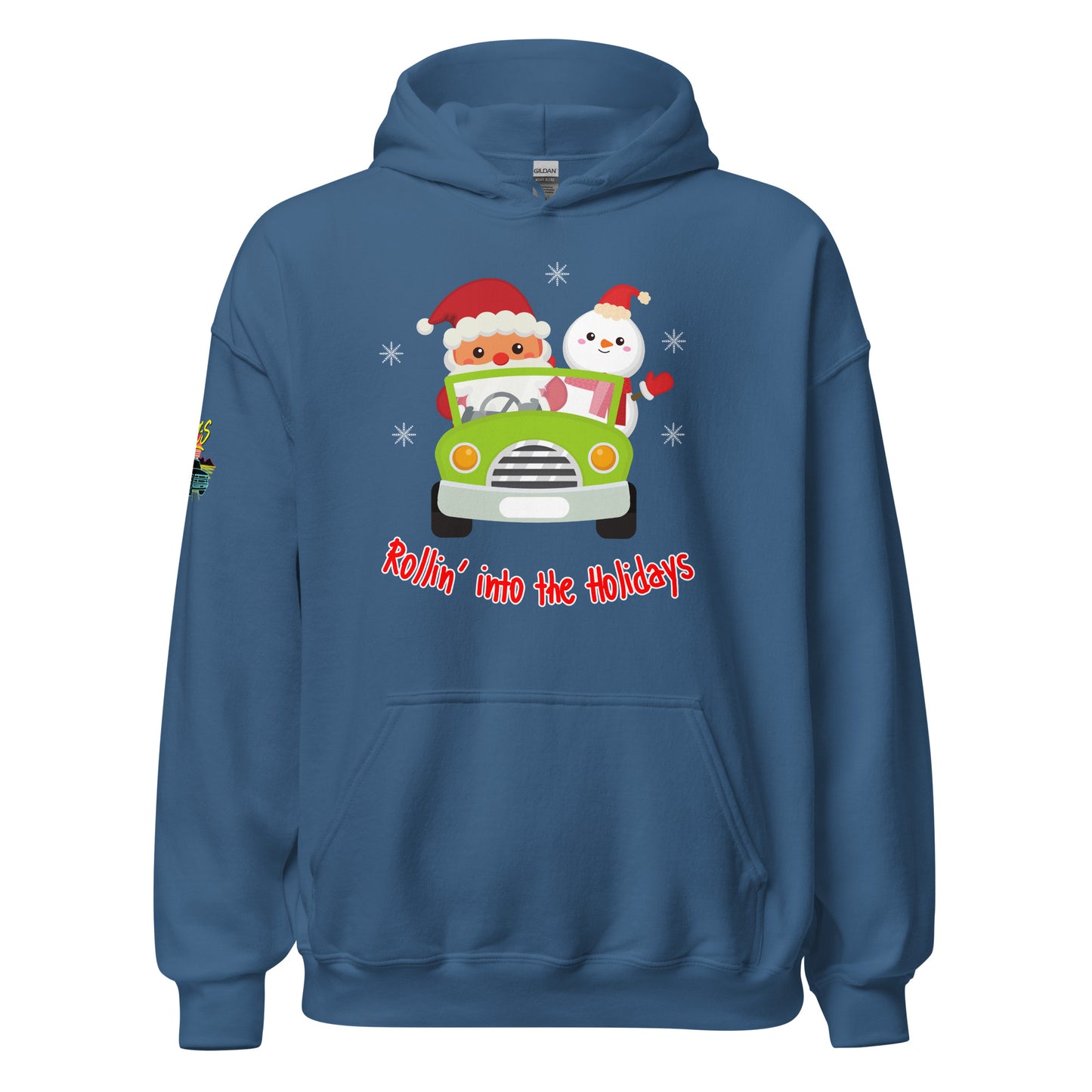 Rollin' Into The Holidays Unisex Hoodie