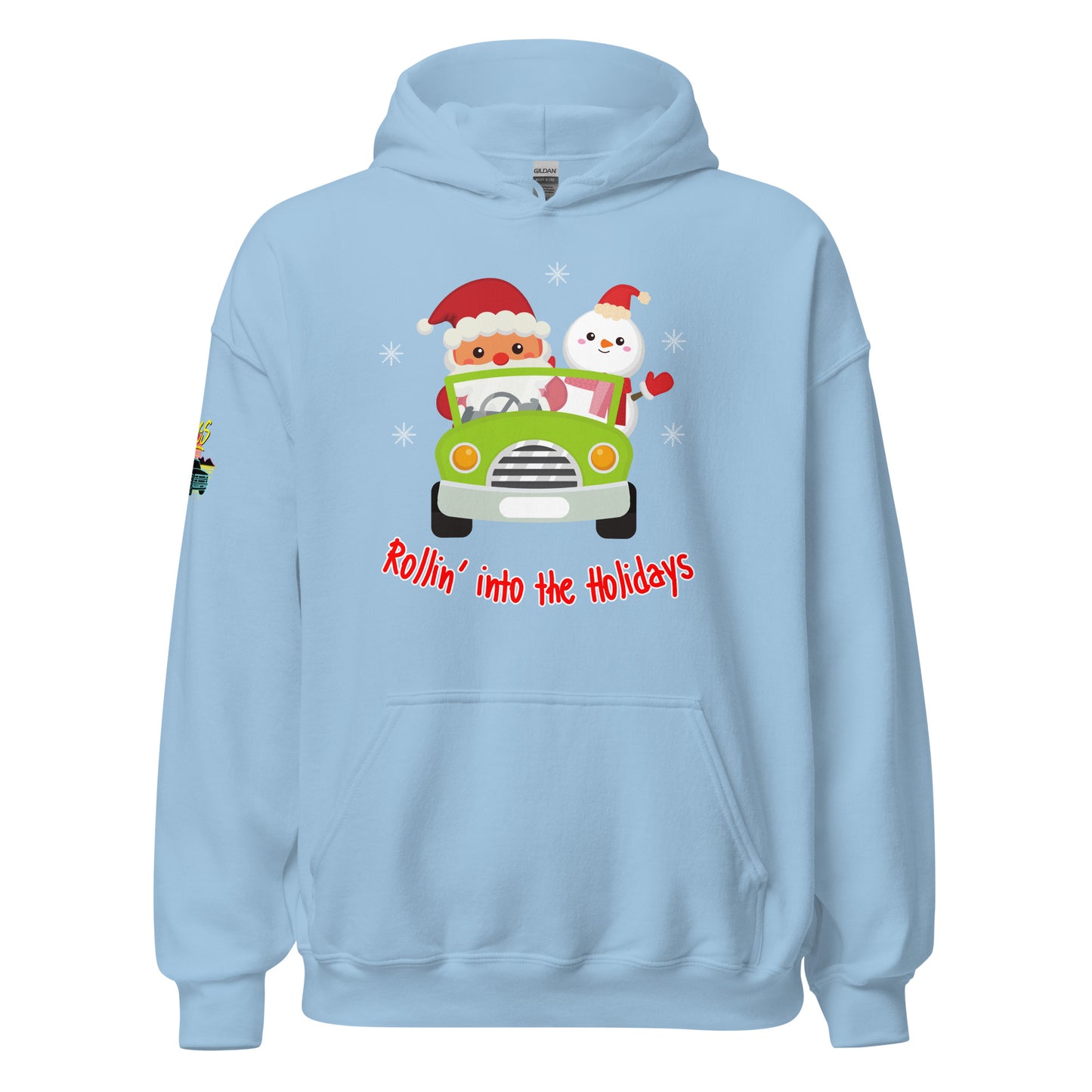 Rollin' Into The Holidays Unisex Hoodie